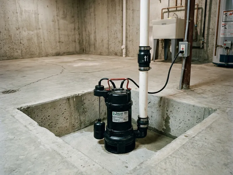 Sump Pump Installation Plumber in Verona, MS